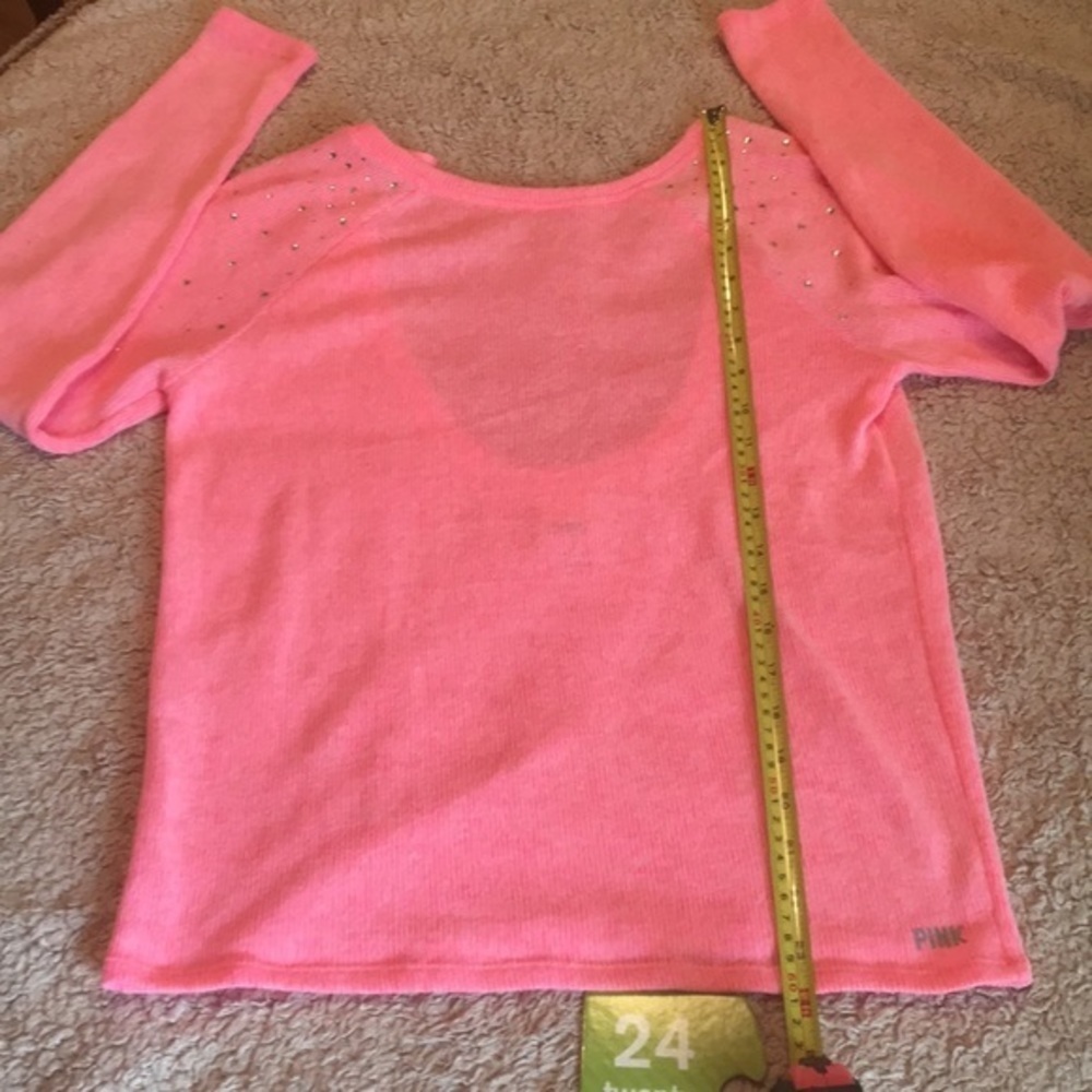PINK VS Lightweight Sweater - size ladies SM - Picture 6 of 8
